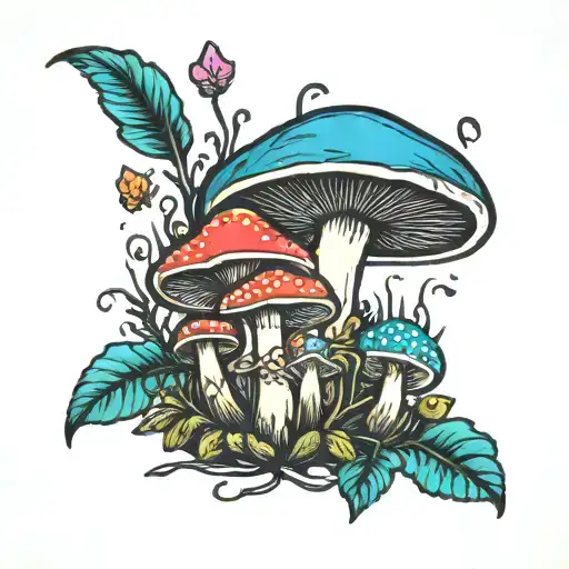 Mushrooms Psychedelic