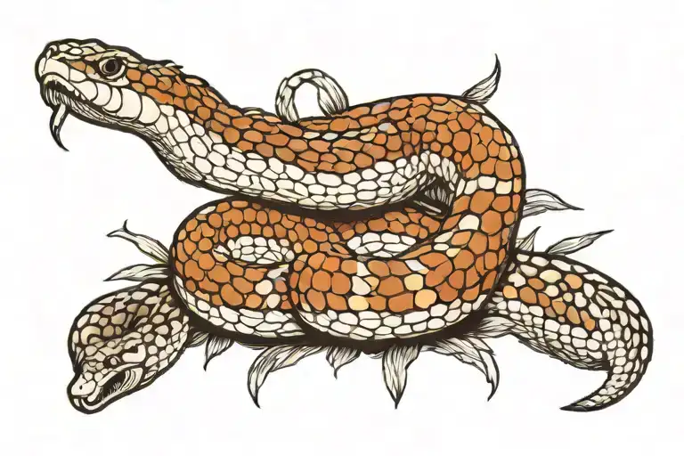 Traditionnal Rattle Snake