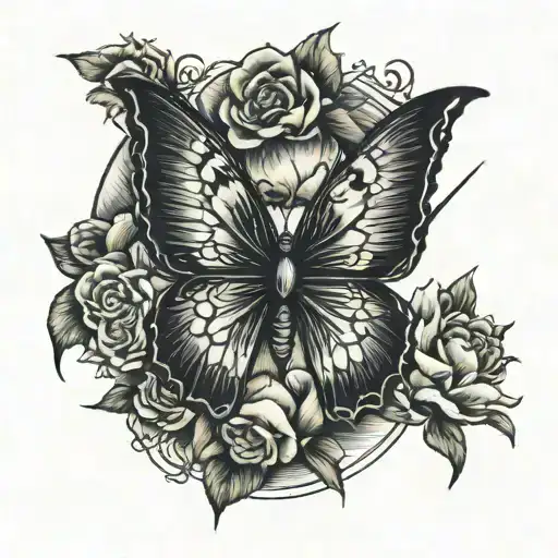 Black Butterfly Frater Meus Cor Meum