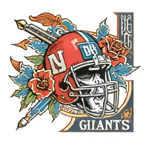New York Giants Logo Tattoo Design