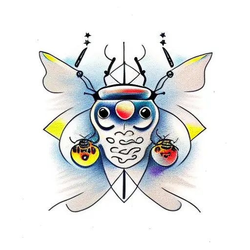 Beetle With Female Faces