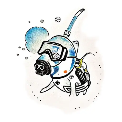 Scuba Diver Dog