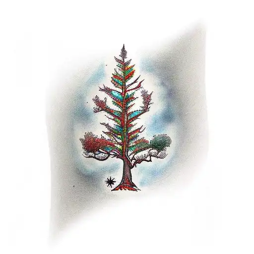 Tree Sleeve With Other Elements