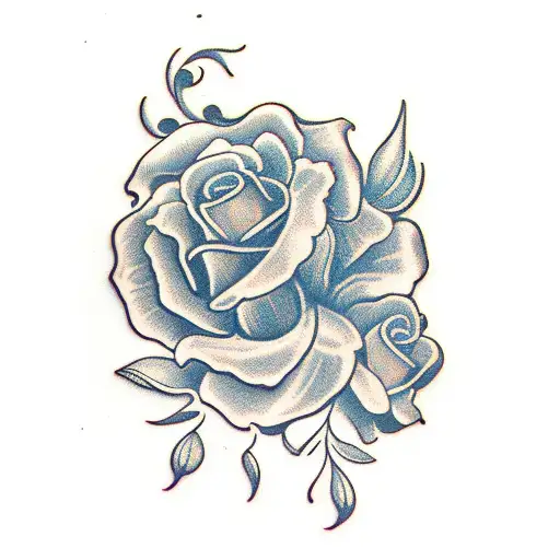 Iris Rose Tramp Stamp
