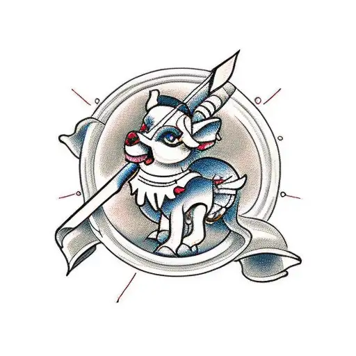 Centauro With Bow And Arrow