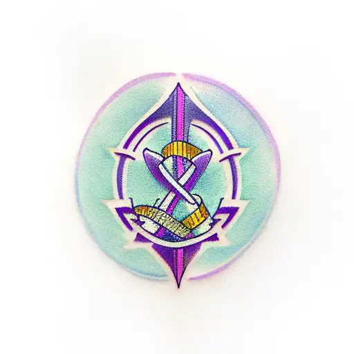 Purple Cancer Ribbon