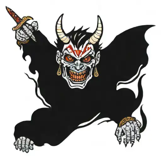 The Demon They Live With A Dagger