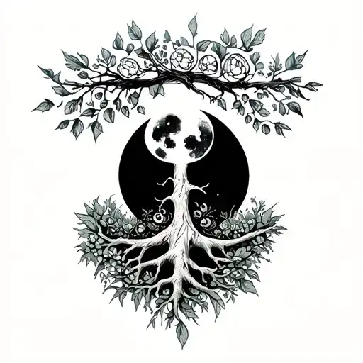 Yggdrasil Sol Y Luna