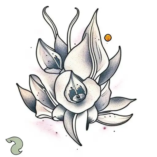 Lily Of The Valley With Moon