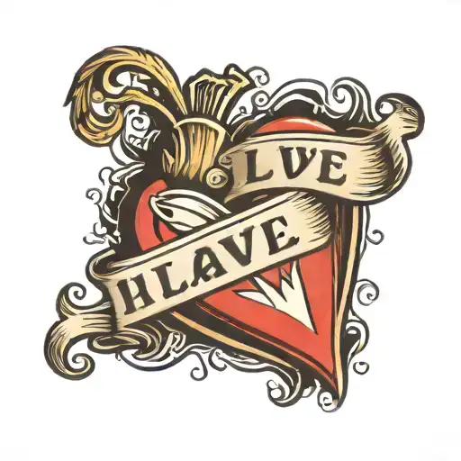 Love Heart With Name