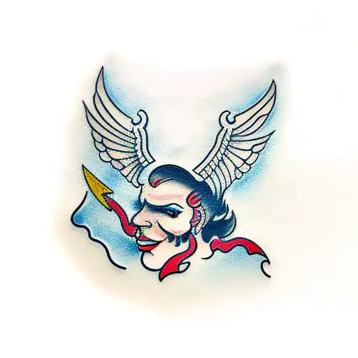 Half Face Single Line