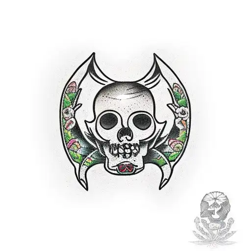 Character From Mexican Folklore In A Traditional Style