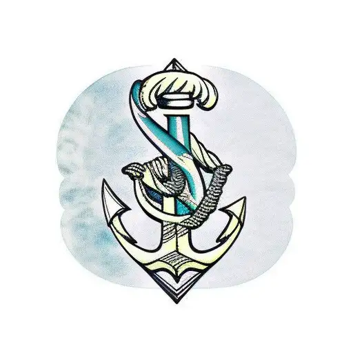 Sailor Pinup Anchor