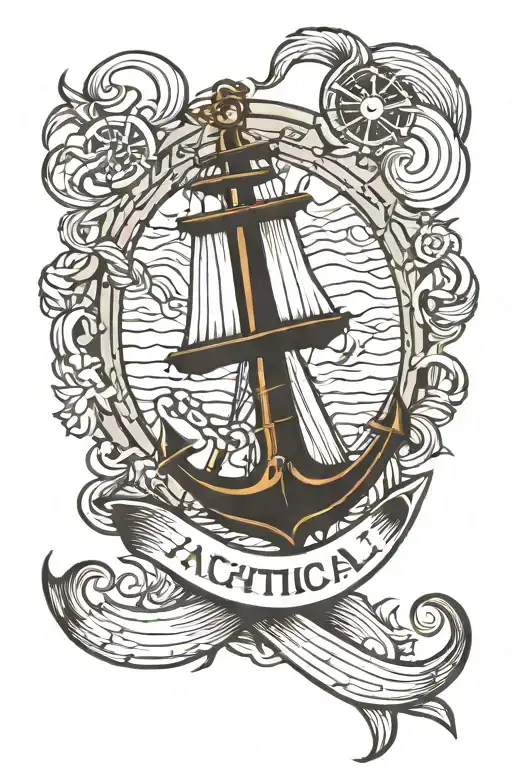 Nautical Arm Sleeve