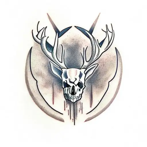 Full Chest Deer Skull