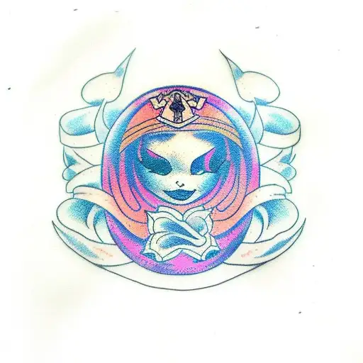 Beautiful Girl Loose Hair