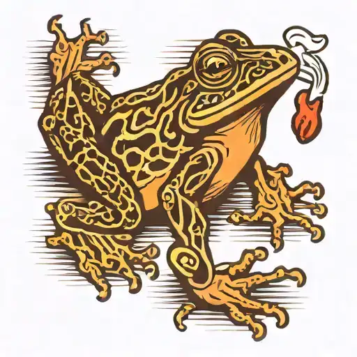 Smoking Frog