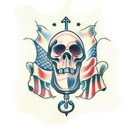 Patriotic Grim Reaper