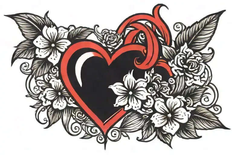 Red Heart Symbolizing Love