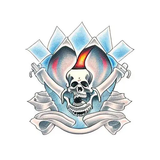 Grim Reaper Slicing Through Large Film Light With Scrims