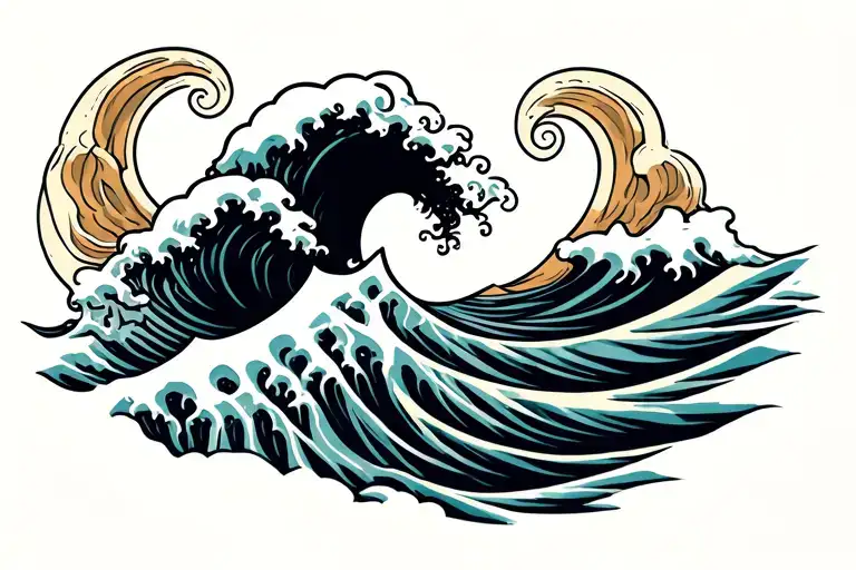 Overcome Obstacles Being Humbled Water Waves