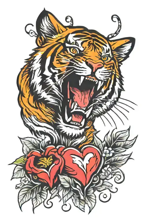Tiger Eat Heart Beat