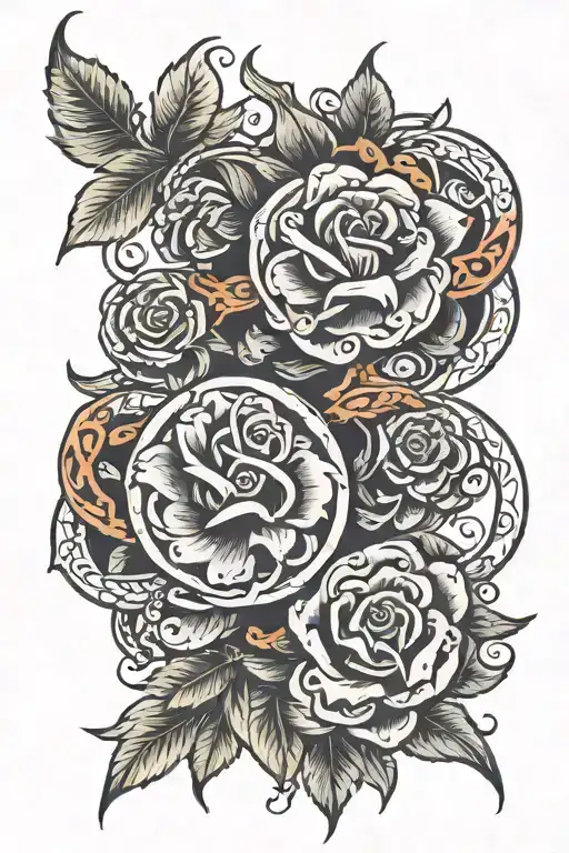 My Kids Names Intertwined