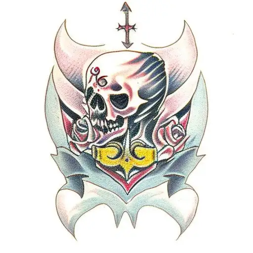 Dagger With Blood And Blood