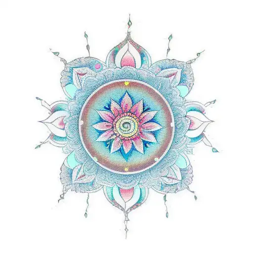 Indian Mandala Galaxy