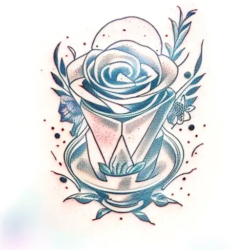 A Broken Vase Rebuilt With Tape And Band Aid And Very Beautiful Flowers Inside It