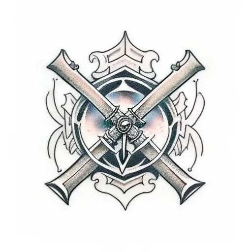 A Sword That's A Gothic Style Cross