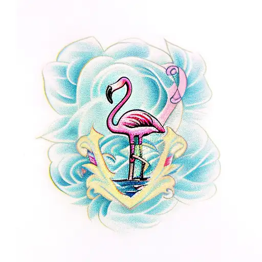 1950S Flamingo Winking