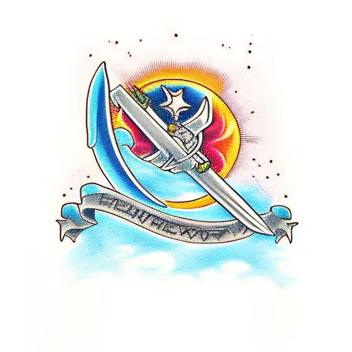 Sunset Swords Blod 7