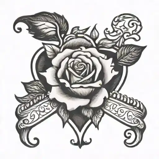 Rose Heart Script Family