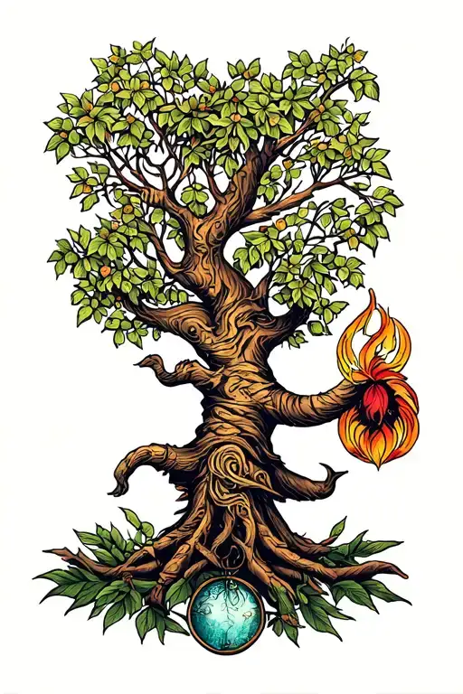 Duende And Tree Of Life