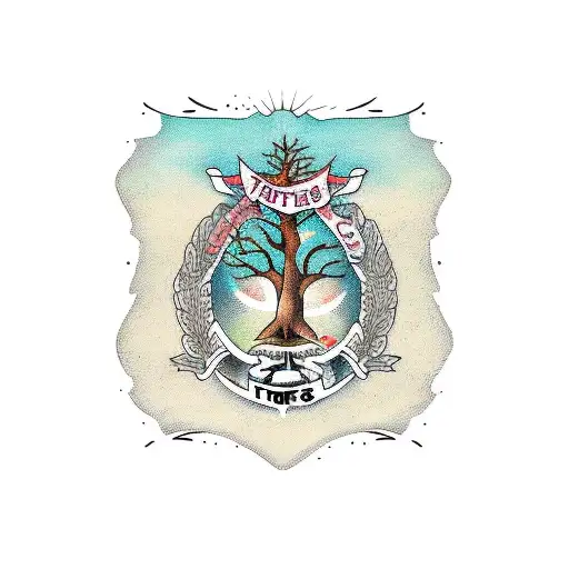 Tree Made With Words Fortis Fortuna Adiuvat