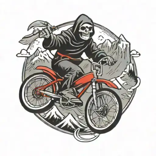 Grim Reaper Mountain Bike Jumping