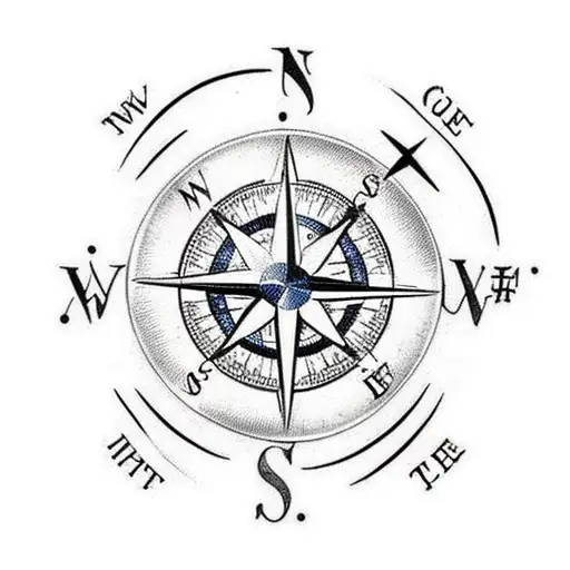 A Compass With The Words 'Stay The Course' To Symbolize Perseverance And Not Giving Up