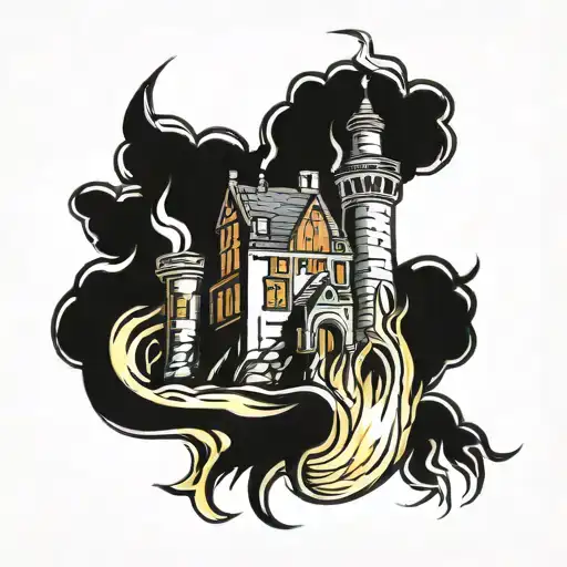 Castle On Fire