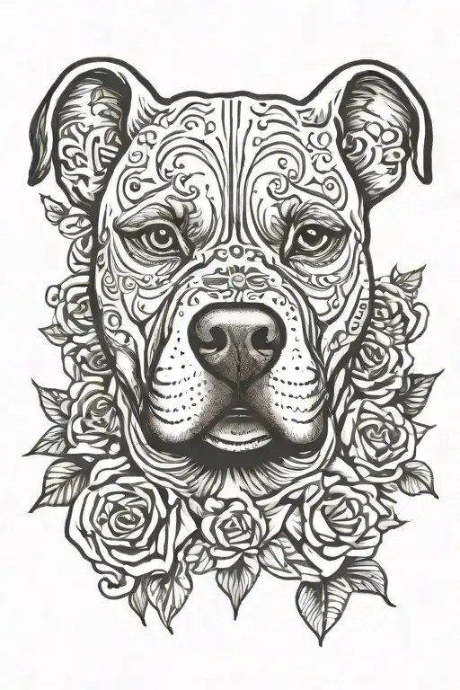 Pitbull Day Of The Dead