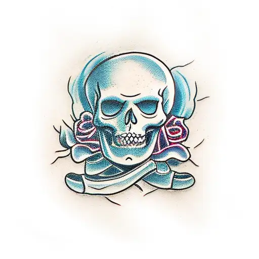 Skeleton Dancing On Bones