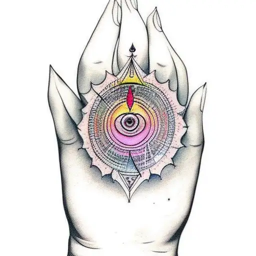 Kundalini Chakra Hand Design