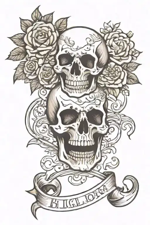Matching Skull Bicep