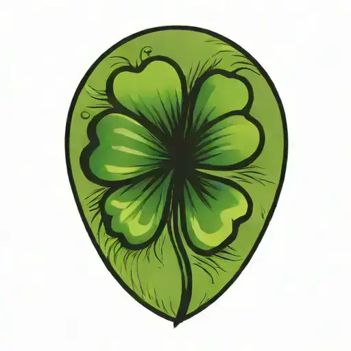 Four Leaf Clover Tattoo Inspired