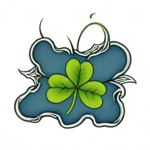 Four Leaf Clover Tattoo Inspired