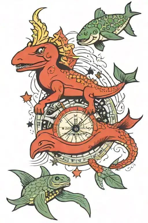 God Devil People Play Monopoly On Planet Earth Which Stands On Those Whales And Turtle