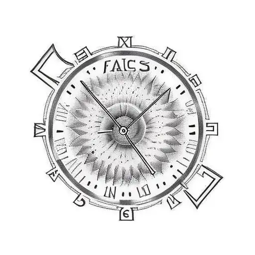 Draw A Clock With Numbers Placed In Diffrent Orders