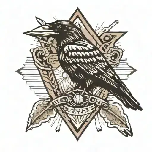 Crow Holding Arrowhead