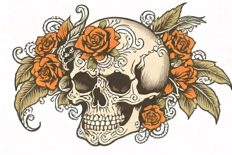Skull Adorned