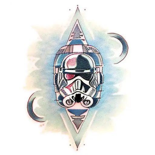 Star Wars Inspired American Traditional Leg Sleeve